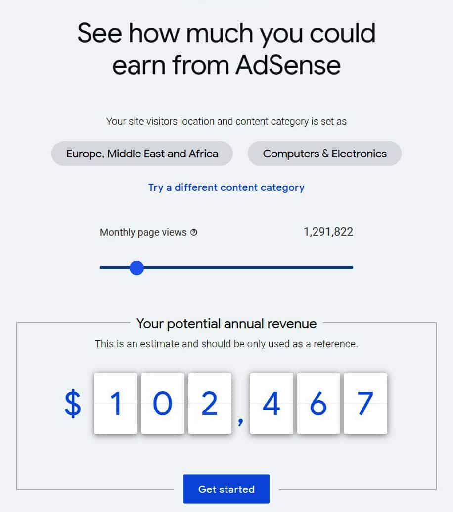 Make $100,000 With Google AdSense in 1 Year