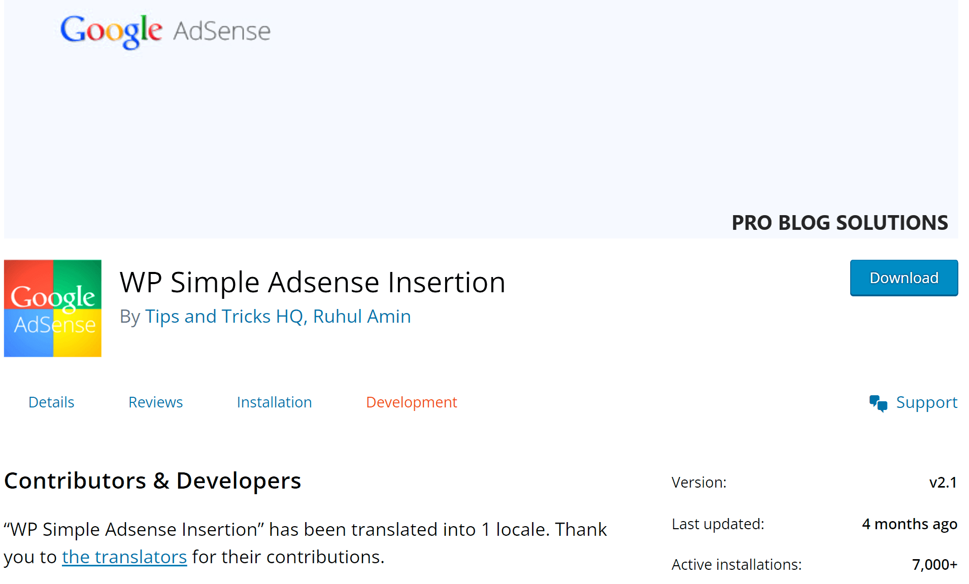 WP Simple Adsense Insertion - Earn More Money From Google AdSense