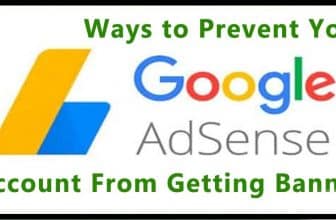 How to Prevent Your AdSense Account From Getting Banned
