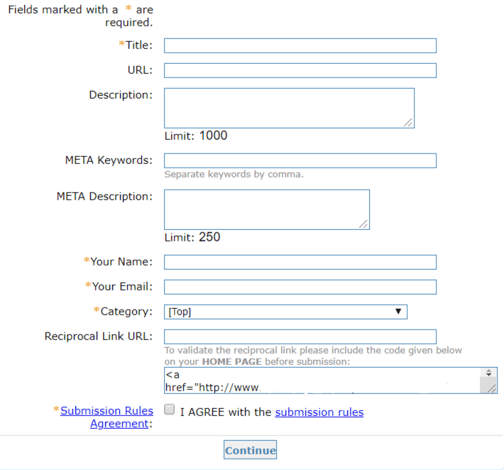 Importance of Directory Submissions for New Blog for SEO and Rankings