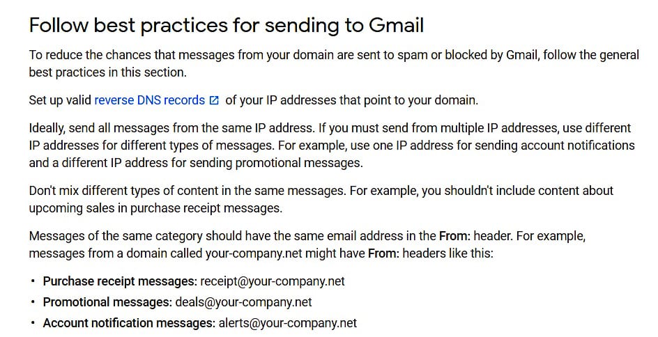 Fix Message Blocked – Your Message to Gmail.com Has Been Blocked