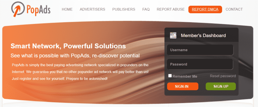 Popads - Best Pop-Under and Popup Ads Networks
