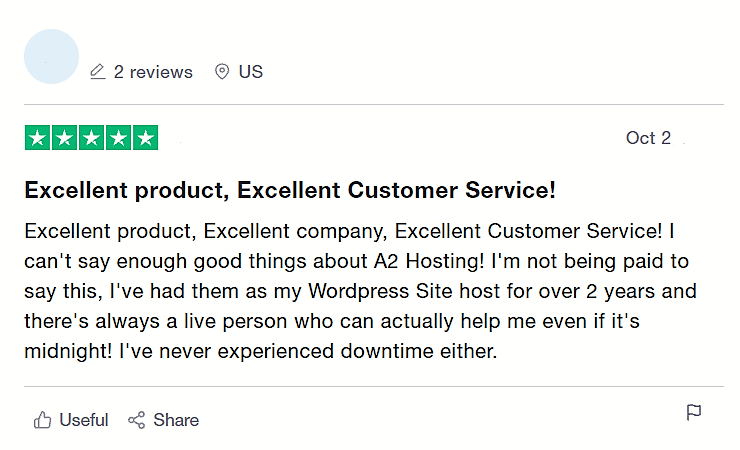 A2 Hosting Reviews