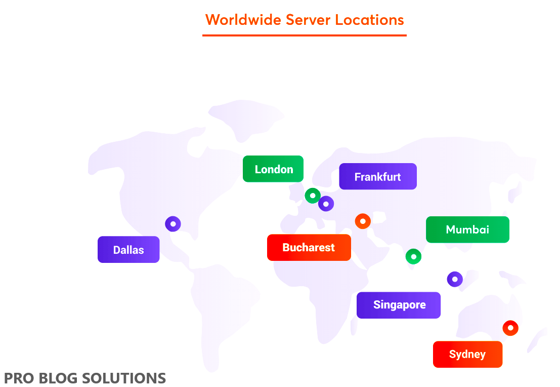 Chemicoud Server Locations