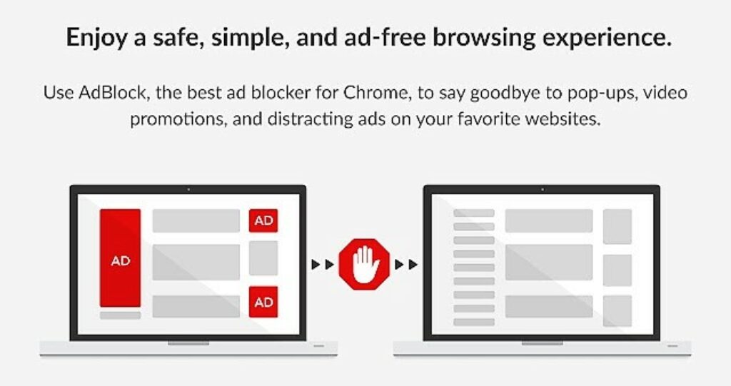 AdBlock - Best Chrome Extensions for Bloggers