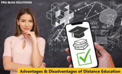 Advantages & Disadvantages of Distance Education
