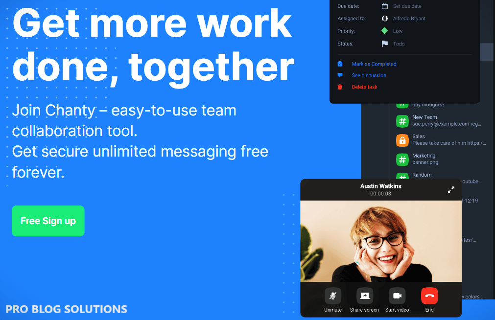 Chanty - Best Skype Alternatives