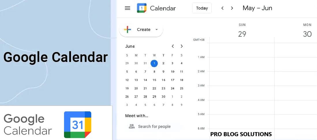 Google Calendar - Best Blogging Tools & Platforms