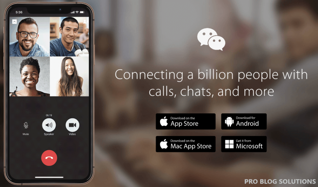 WeChat - Best Skype Alternatives